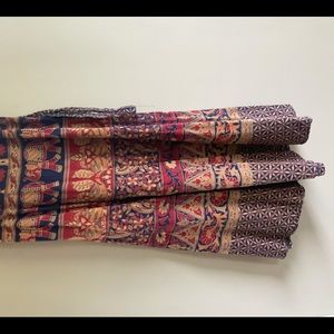 Wrap around multi print skirt/dress